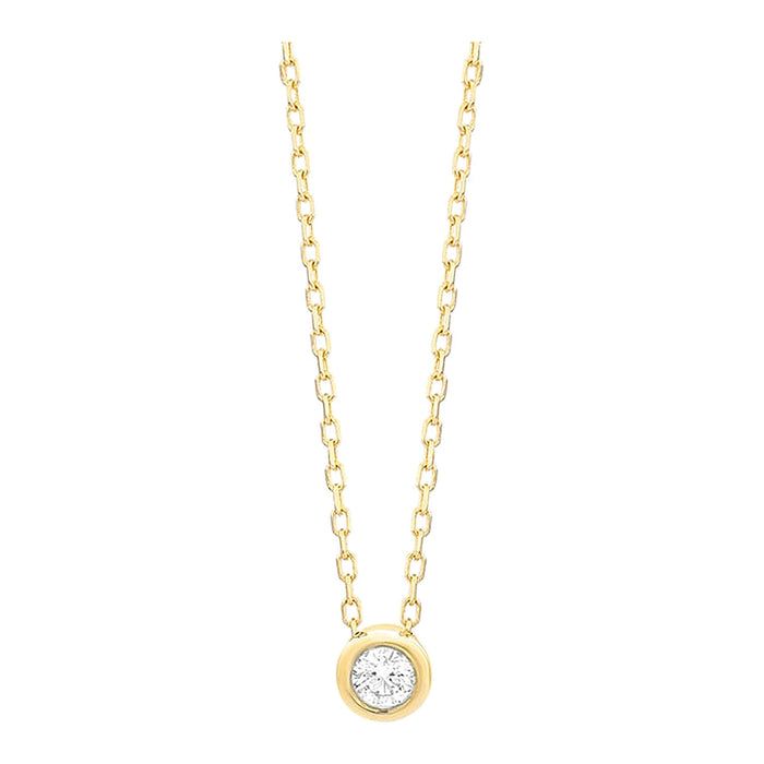Met diamant - 0,05ct. - Hutjens Diamond - 18k Geelgoud