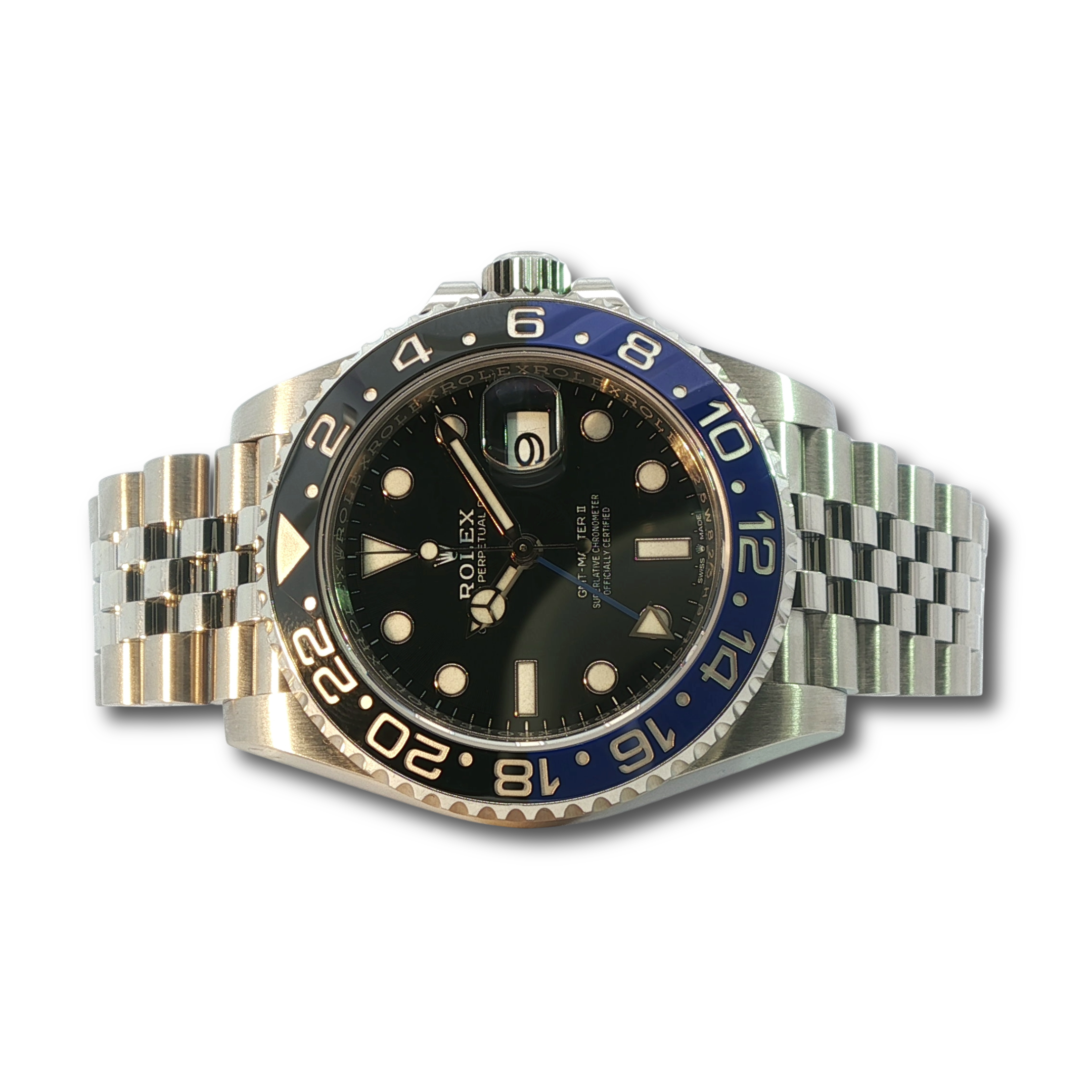 Rolex GMT-Master II "Batgirl" – Oystersteel met Jubilee Band