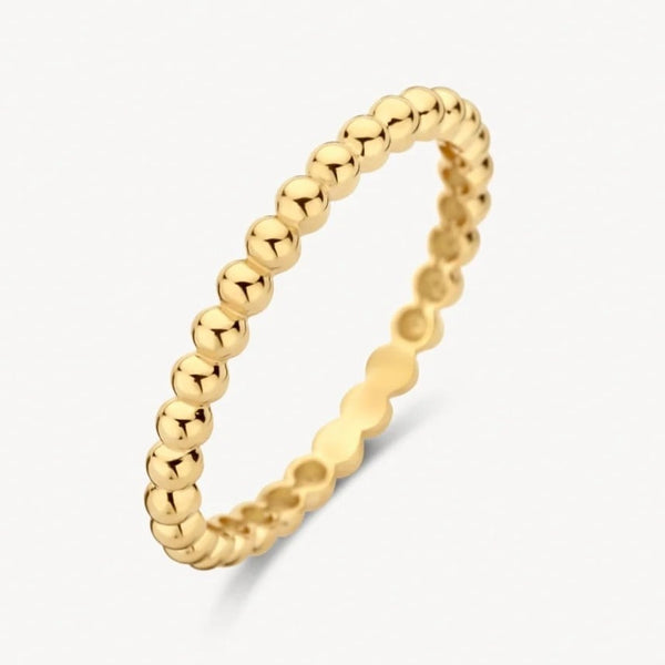 14 karaat geelgouden ring - Blush - 1105YGO