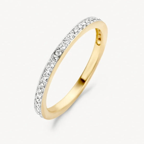 14 karaat geelgouden ring - Blush - 1119BZI