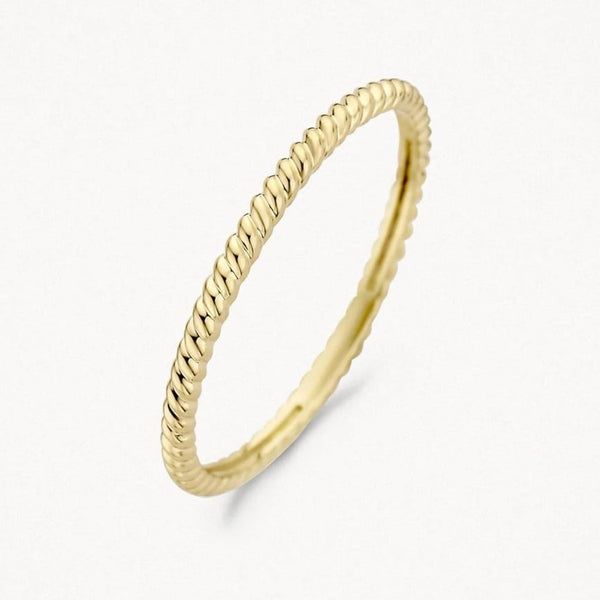 14 karaat geelgouden ring - Blush - 1196YGO