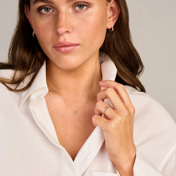 14 karaat geelgouden ring - Blush - 1258YGP