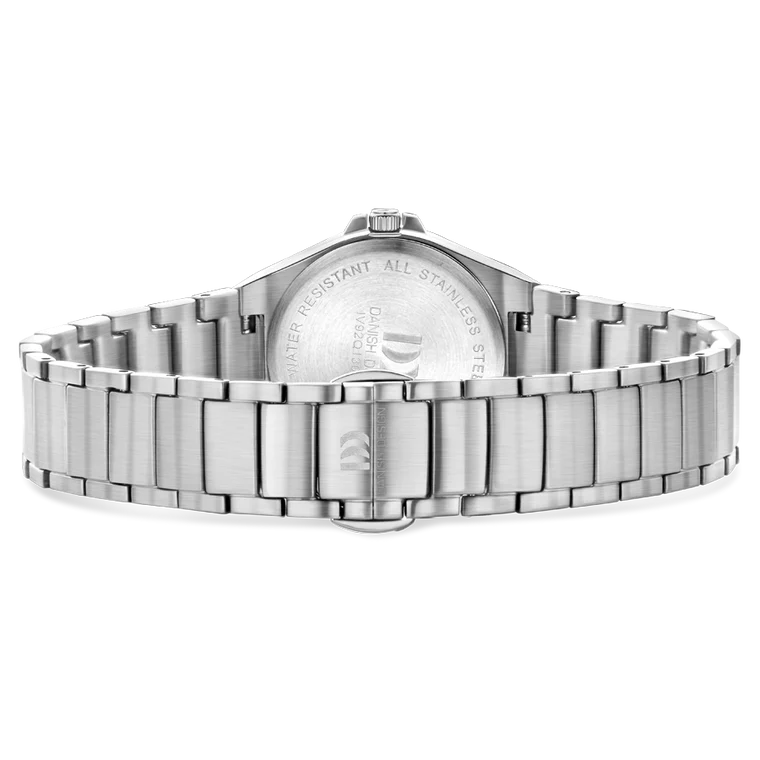 DKx Pro Silver Embossed Sunray S - Danish Design - Roestvrij Staal - IV92Q1303