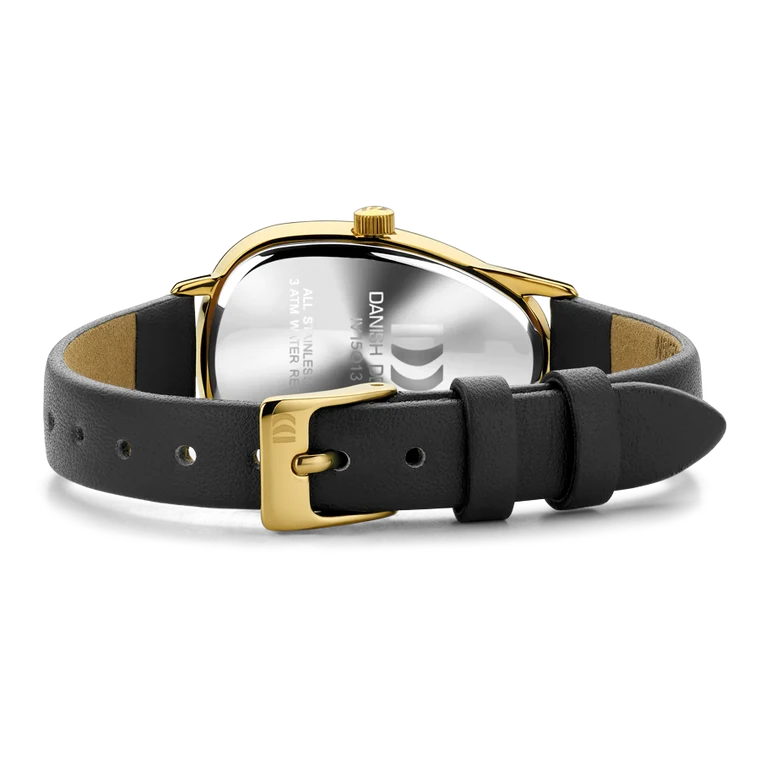 Fjordsten Gold Black - Danish Design - Roestvrij Staal - IV15Q1306
