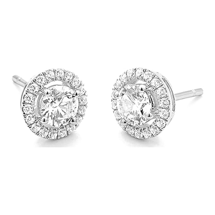 1.44ct. - Hutjens Diamond - 18k Witgoud
