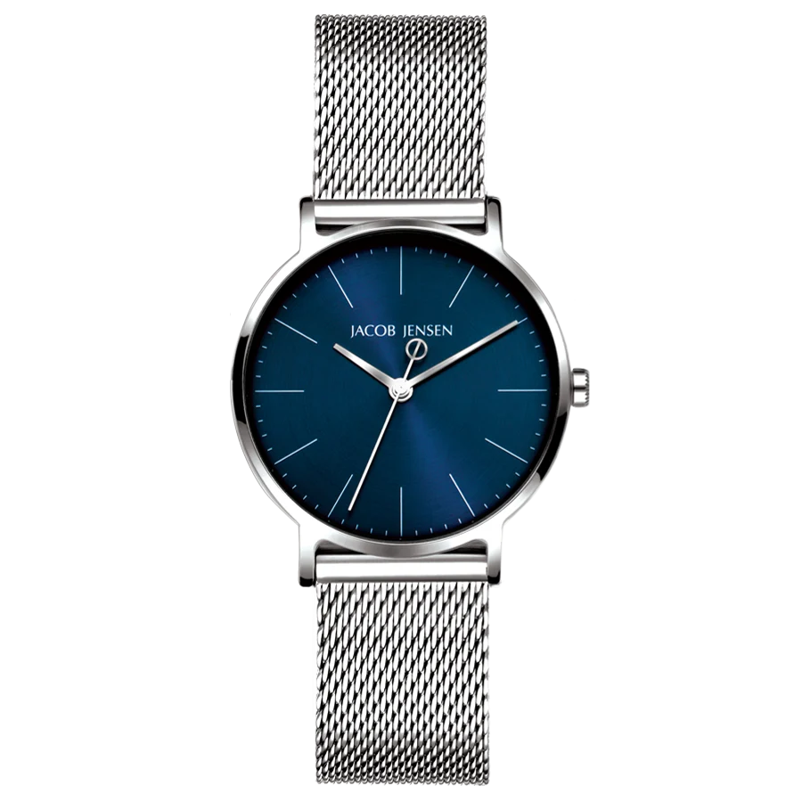 Jacob Jensen Timeless Nordic 177 horloge in roestvrij staal