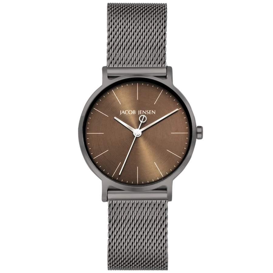 Jacob Jensen Timeless Nordic 178 horloge in roestvrij staal