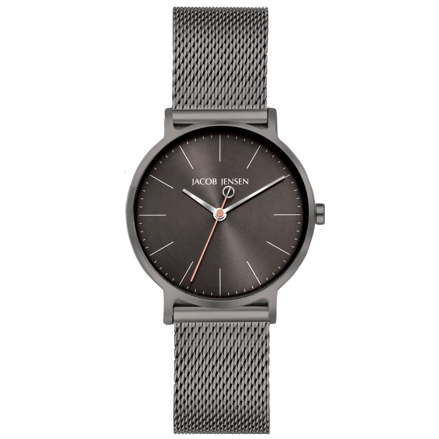 Jacob Jensen Timeless Nordic 179 horloge in roestvrij staal
