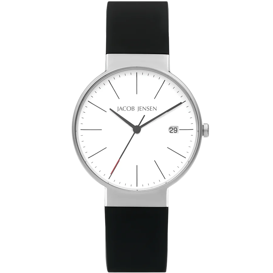 Jacob Jensen Timeless Nordic 183 horloge in roestvrij staal