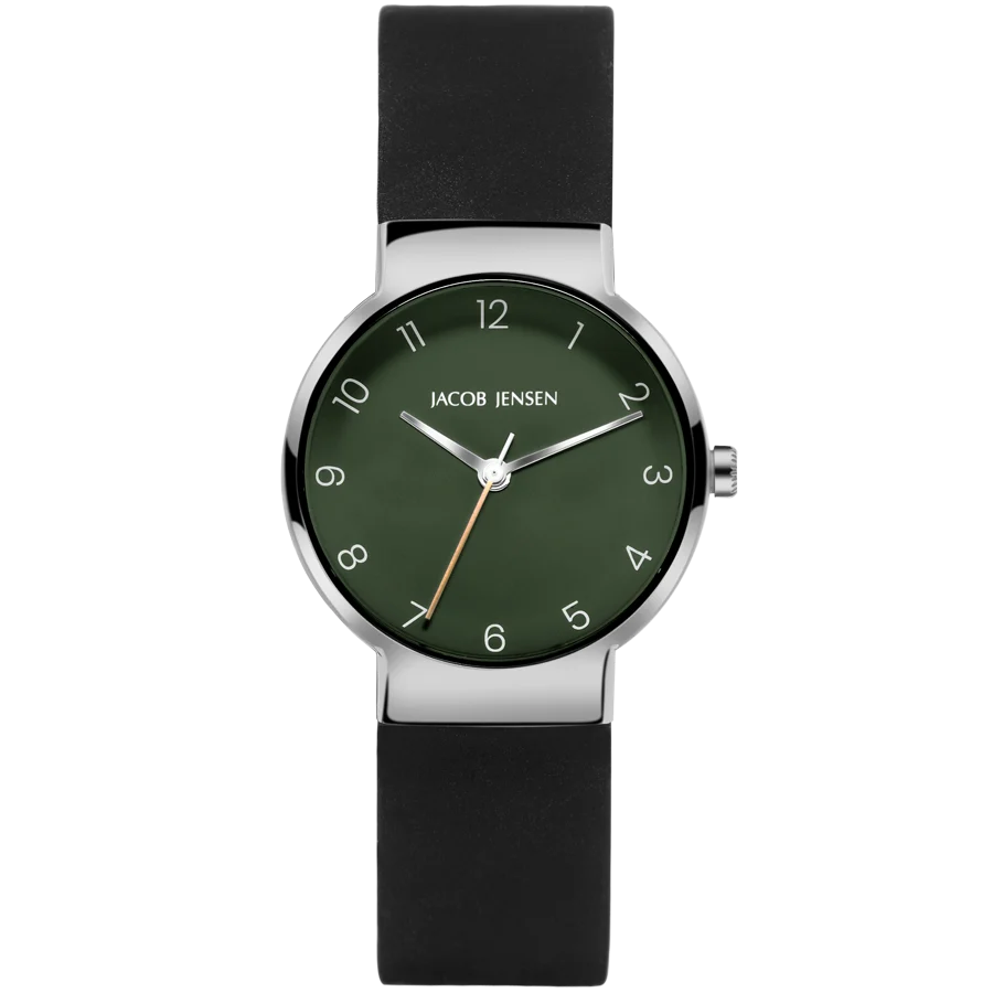 Jacob Jensen Timeless Nordic 194 horloge in roestvrij staal