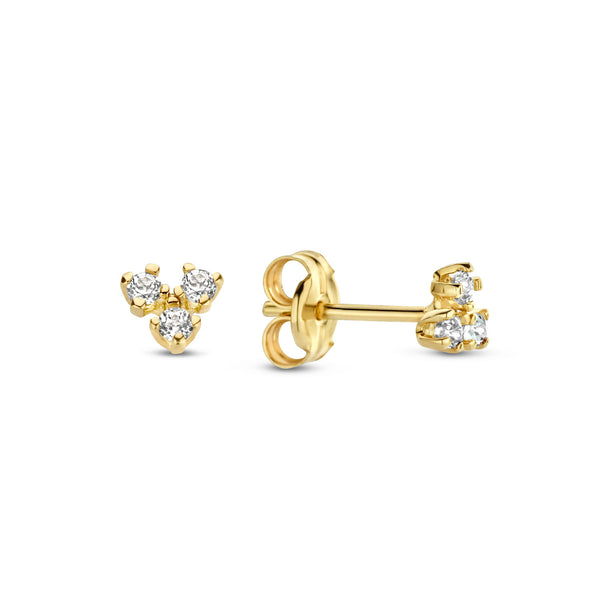 Miró Triangle Topaz - 14k Geelgoud