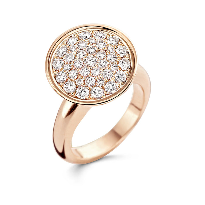 Capri met Diamant - Antonellis - 18k Roségoud
