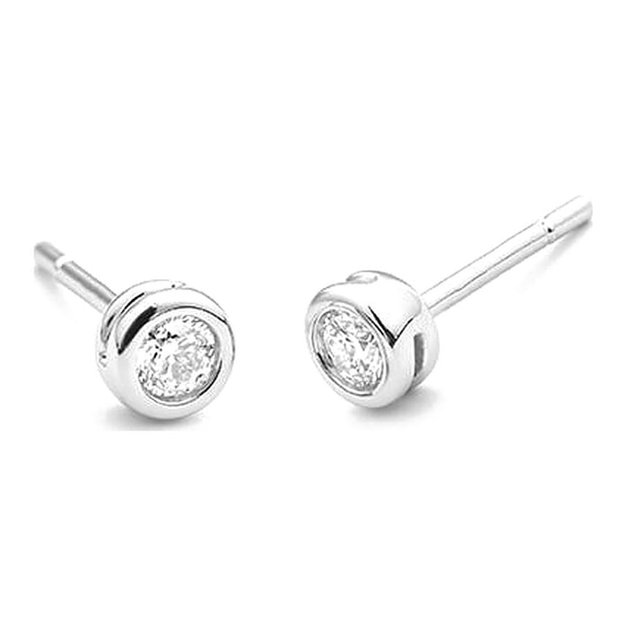 Rond- 0.20ct. - Hutjens Diamond - 18k Witgoud