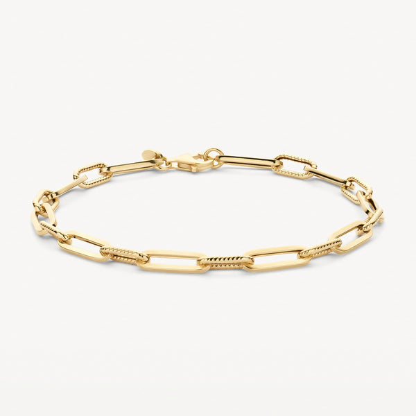 14 karaat geelgouden armband - Blush - 2229YGO