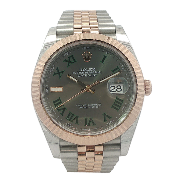 SOLD - Rolex Datejust 41 "Wimbledon" 126331 2023