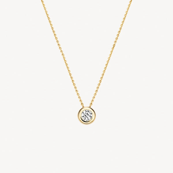 14 karaat geelgouden ketting - Blush - 3052YZI