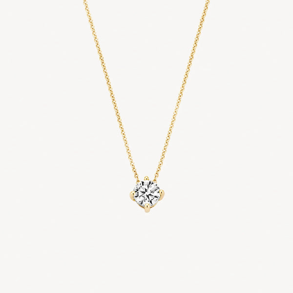 14 karaat geelgouden ketting - Blush - 3057YZI