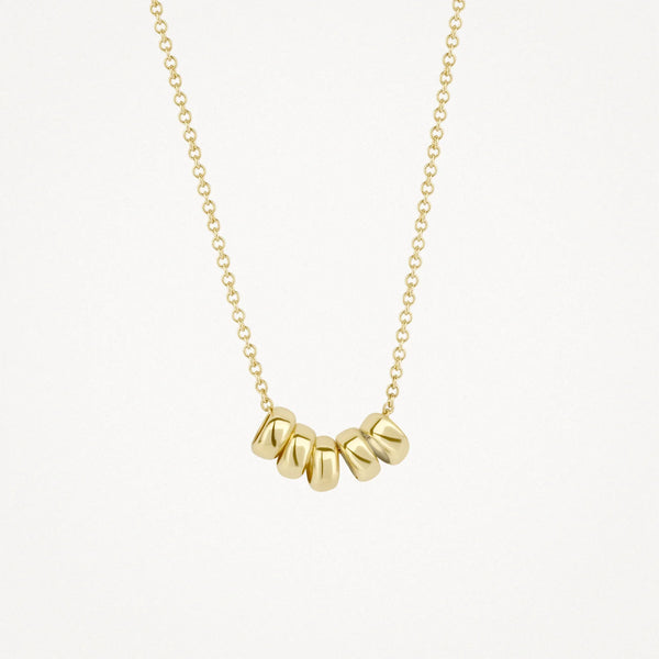 14 karaat geelgouden ketting - Blush - 3087YGO