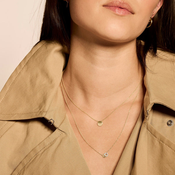 Ketting - Blush - 14k Geelgoud