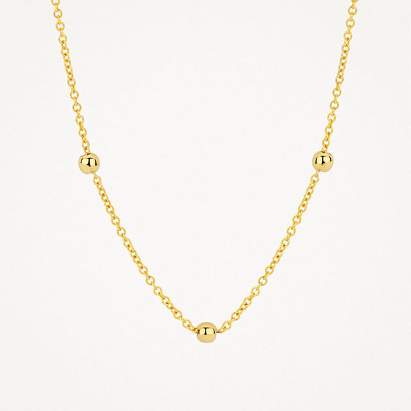 14 karaat geelgouden ketting - Blush - 3145YGO