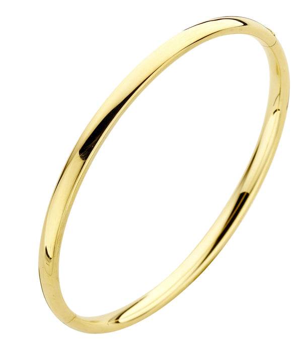 14 karaat geelgouden armband - Ovaal 5 mm - Fjory - Slavenarmband