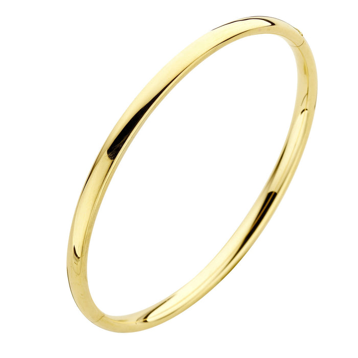 Ovaal 5 mm - Bangle armband - Fjory - 14k Geelgoud