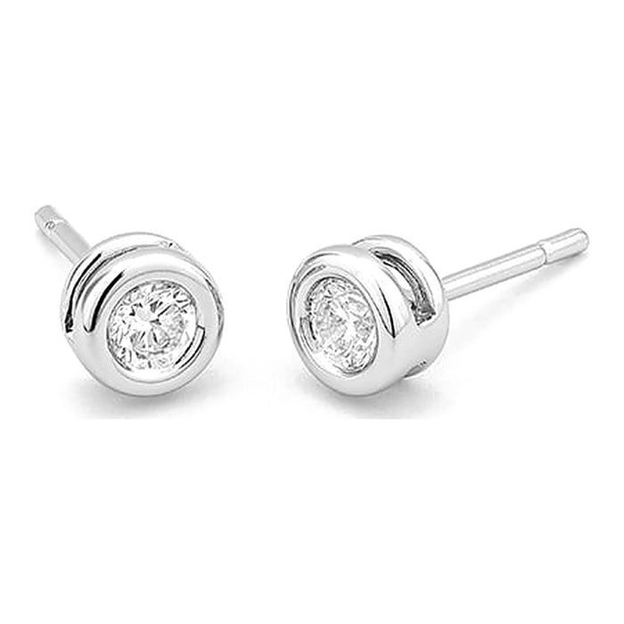 Rond- 0.40ct. - Hutjens Diamond - 18k Witgoud
