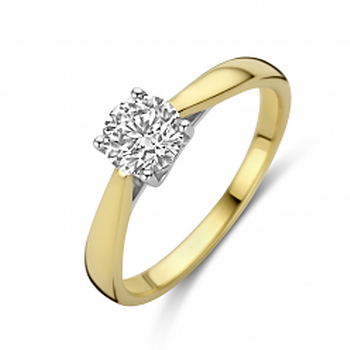 Mori Diamond LabGrown Collectie - 0,75ct - Hutjens - 14k Geelgoud