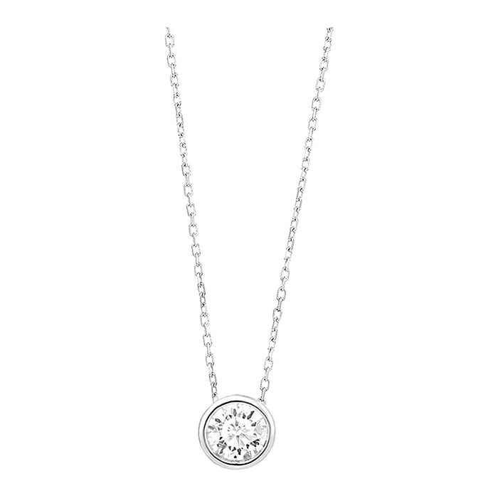 Met diamant - 0,50ct. - Hutjens Diamond - 18k Witgoud
