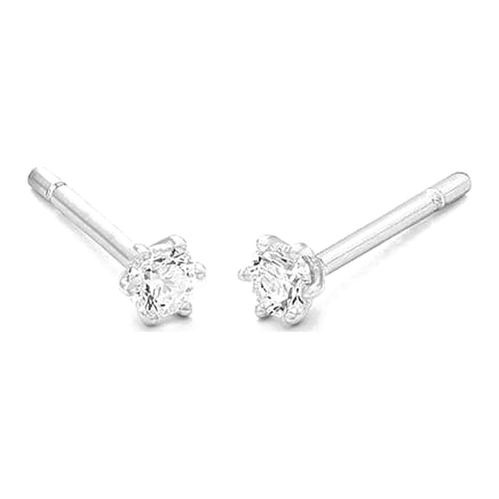 0.50ct. - 6 poot chaton - Hutjens Diamond - 18k Witgoud