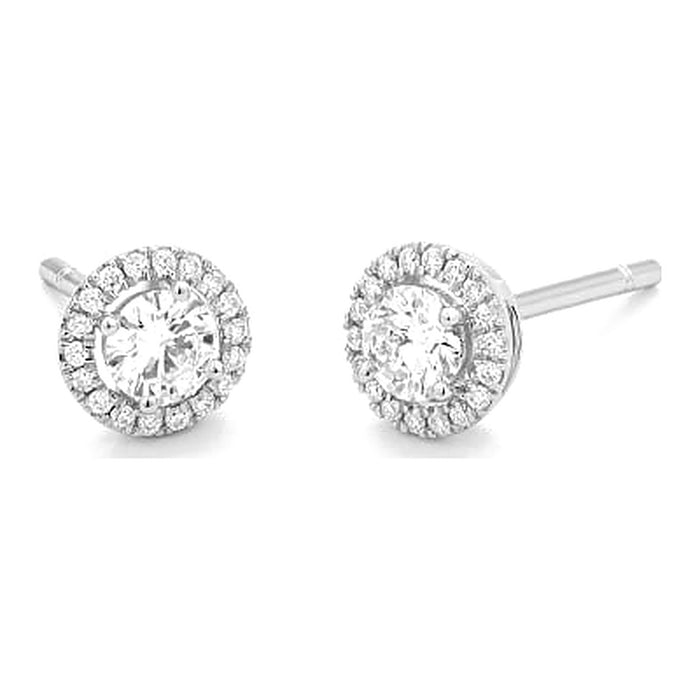 0.60ct. - Hutjens Diamond - 18k Witgoud
