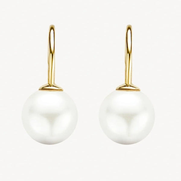 14 karaat geelgouden oorstekers - Blush - 7050YPW