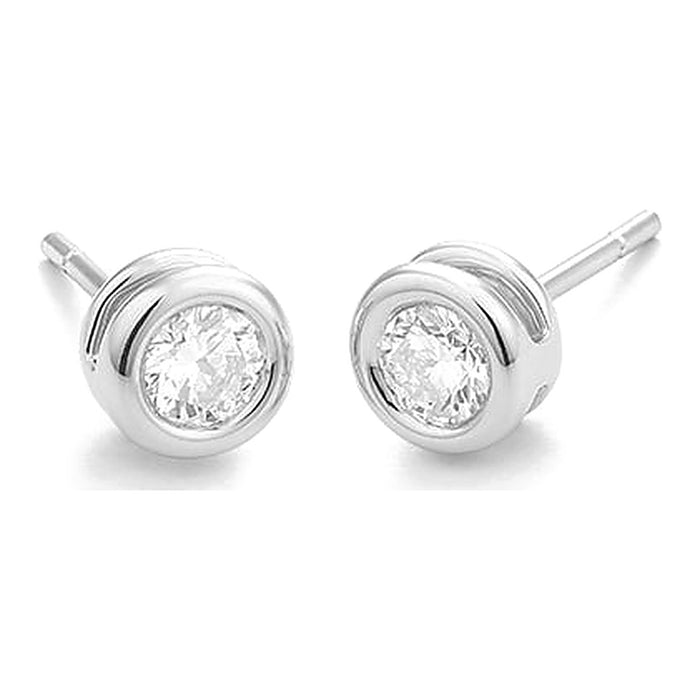 Rond- 0.80ct. - Hutjens Diamond - 18k Witgoud
