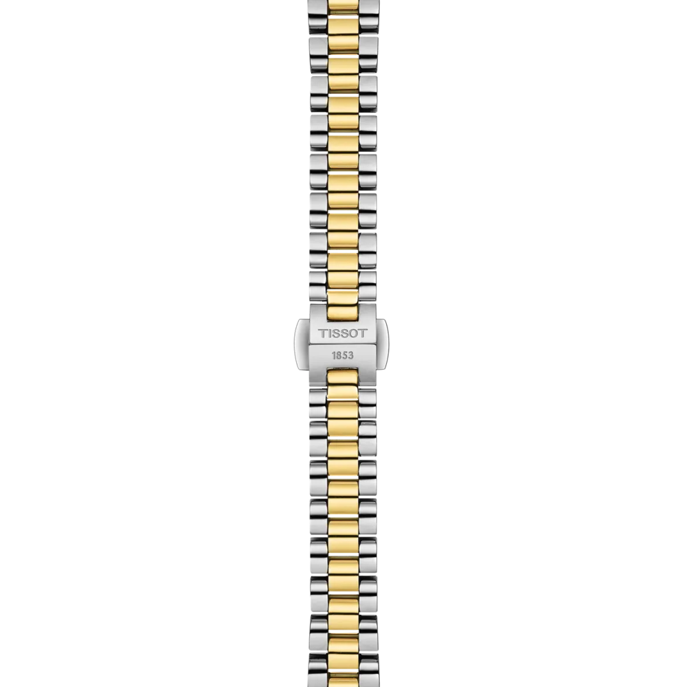 Tissot Desir bicolor band, detail