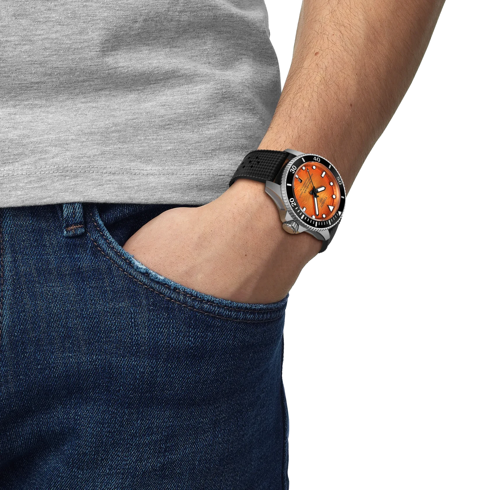 Seastar 2000 - Tissot - Roestvrij Staal - T1209071728100