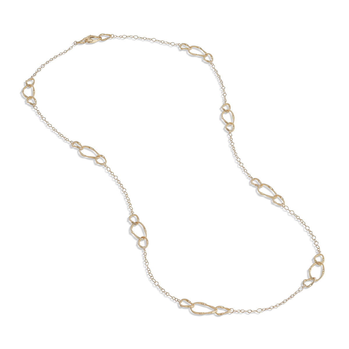 Marco Bicego Marrakech Onde collier van 92 cm in 18 karaat geelgoud