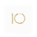 14 karaat geelgouden oorstekers - Blush - 7290YGO