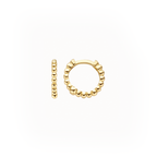 14 karaat geelgouden oorstekers - Blush - 7264YGO