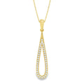 Geelgouden hanger - 0,16 ct. diamant - Hutjens Lab Grown