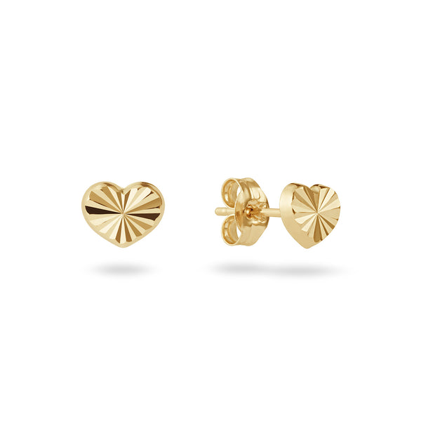 14 karaat geelgouden oorstekers - Jackie - Stellenbosch Studs