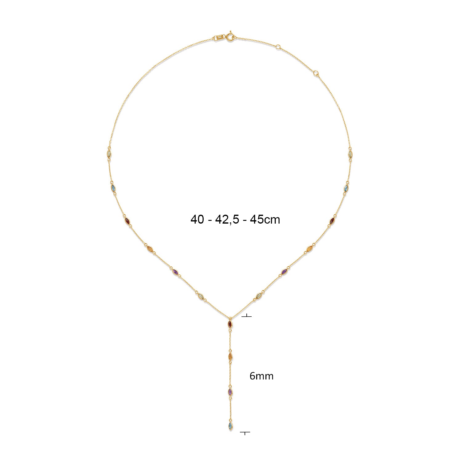 Savanna Gemstone - Jackie - 14k Geelgoud