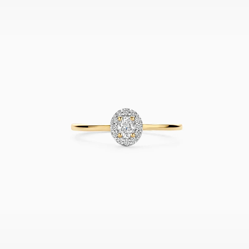 Ring - Blush Lab Grown - 14k Geelgoud