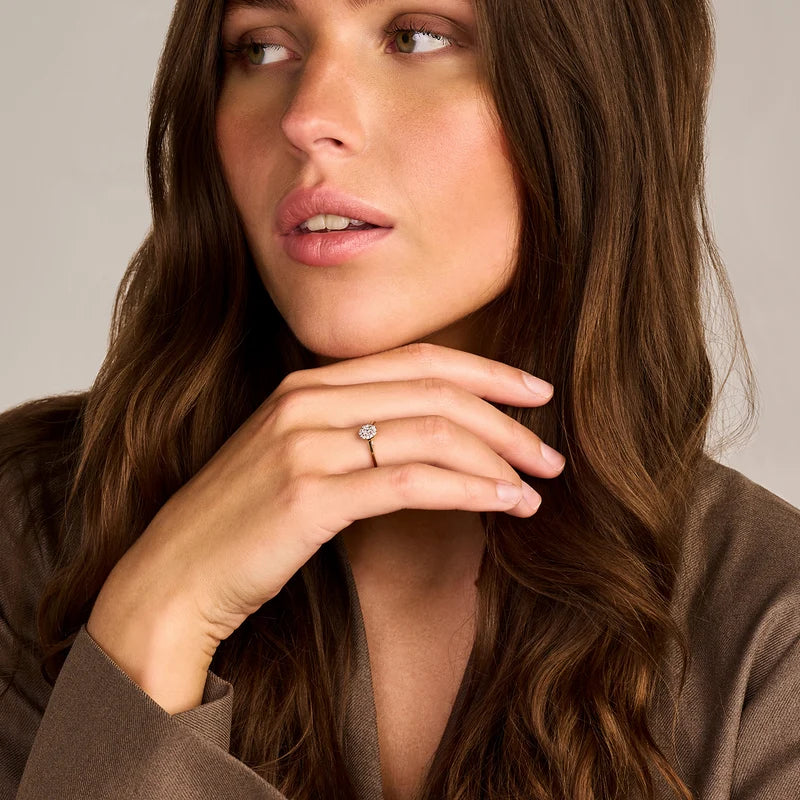 Ring - Blush Lab Grown - 14k Geelgoud