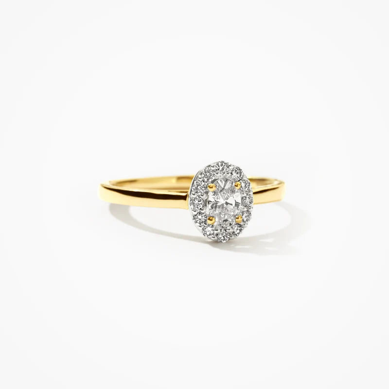 Ring - Blush Lab Grown - 14k Geelgoud
