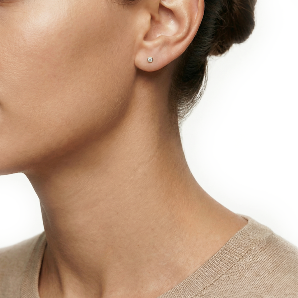 14 karaat geelgouden oorstekers - Blush - 7214YZI