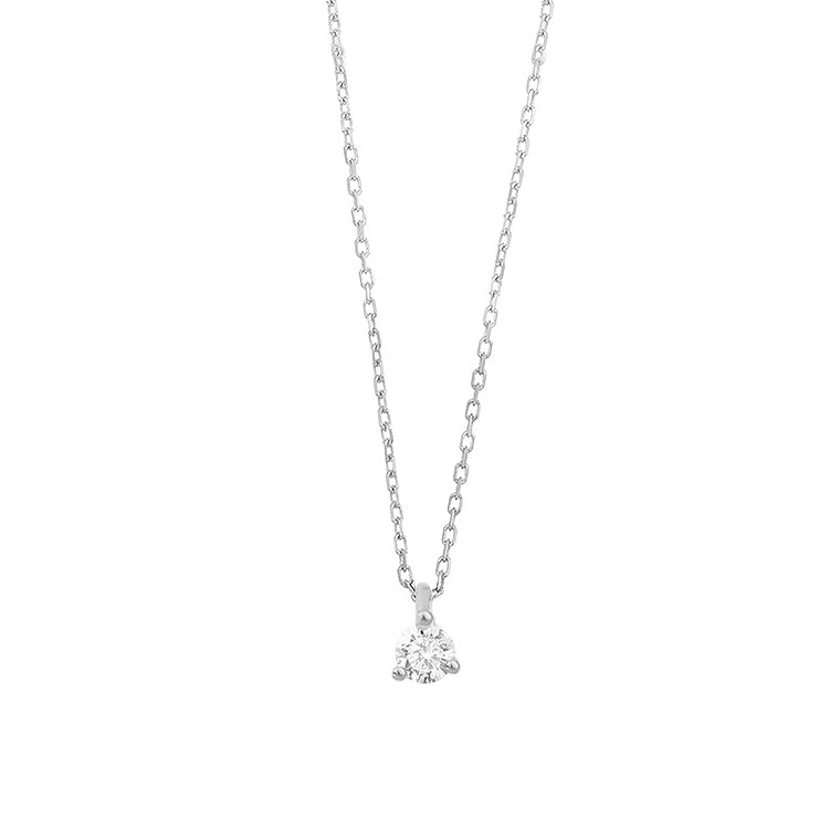 Hanger 3 poot chaton met diamant