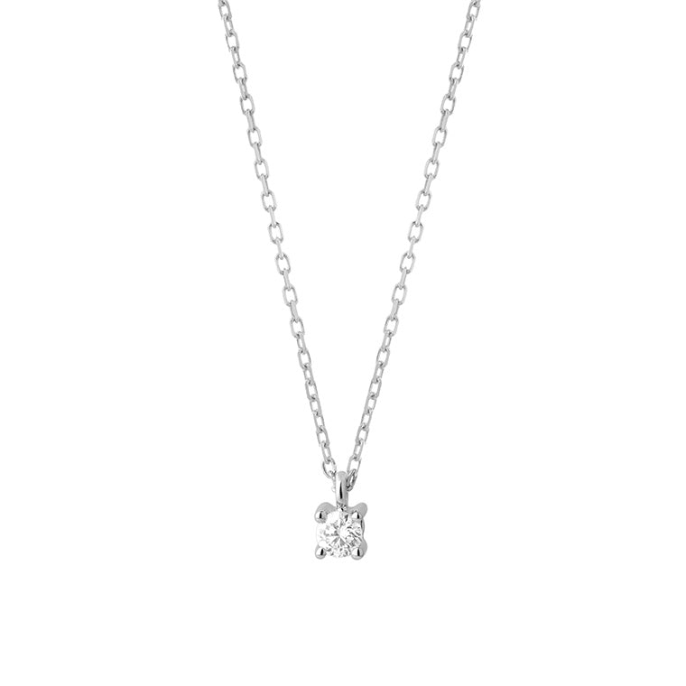 Hanger 4 poot chaton met diamant