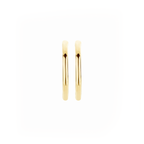 14 karaat geelgouden oorstekers - Blush - 7274YGO