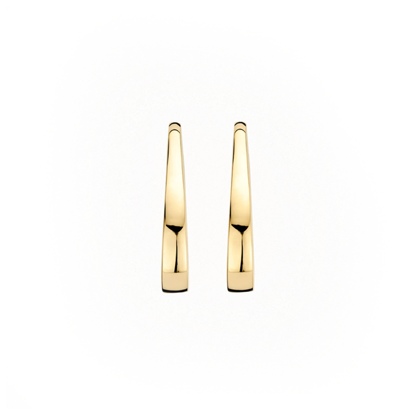 14 karaat geelgouden oorstekers - Blush - 7303YGO