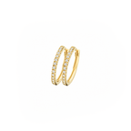 14 karaat geelgouden oorstekers - Blush - 7309YZI